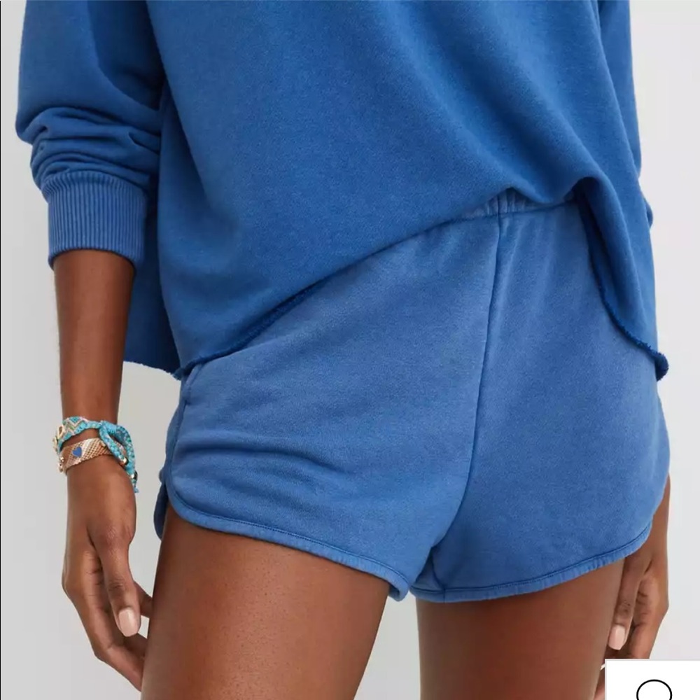 Blue Aerie Sunday Softshorts lg